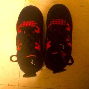 Red and black toddler Jordan’s